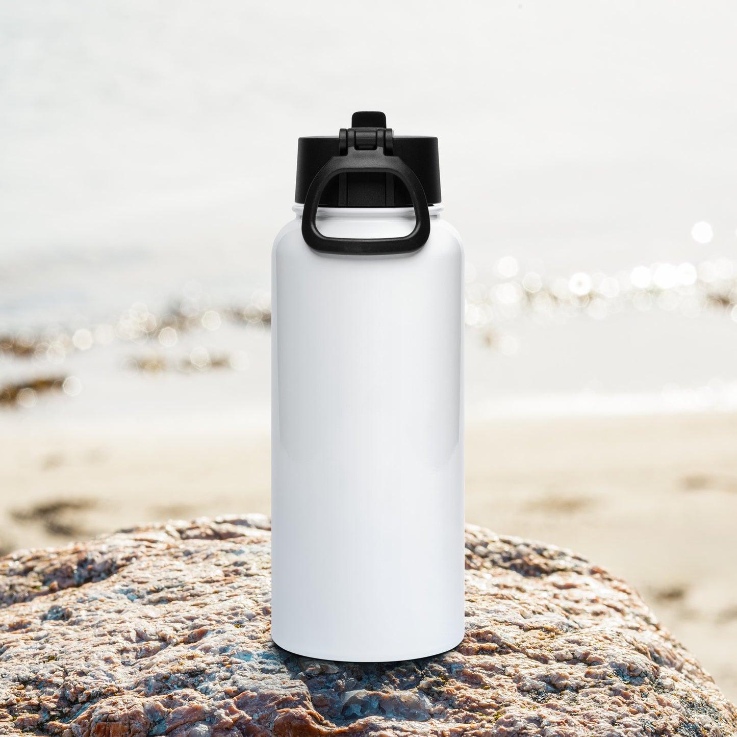 Don't Keep Your Emotions Bottled Up- Stainless Steel Water Bottle With A Straw Lid