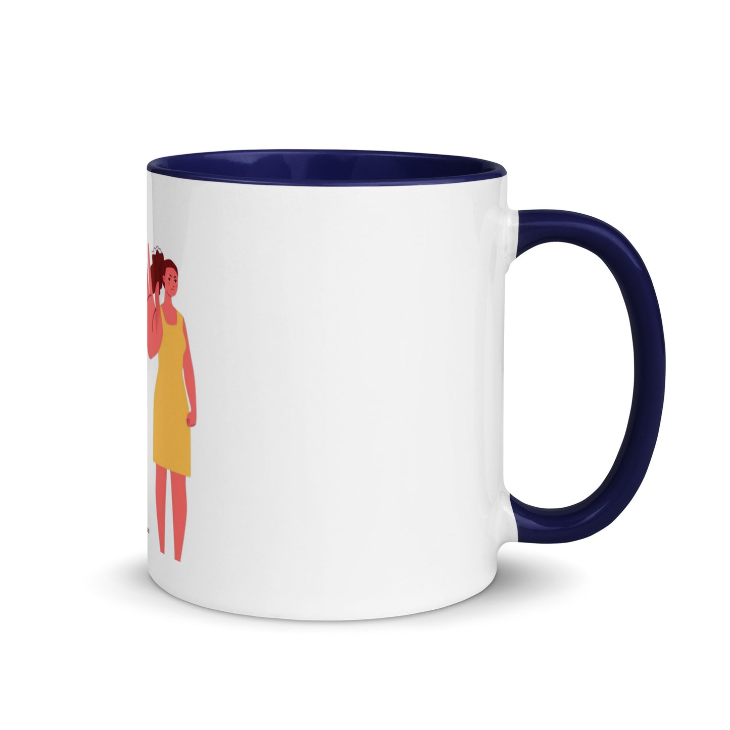 Stop Saying Yes- Mug with Color Inside