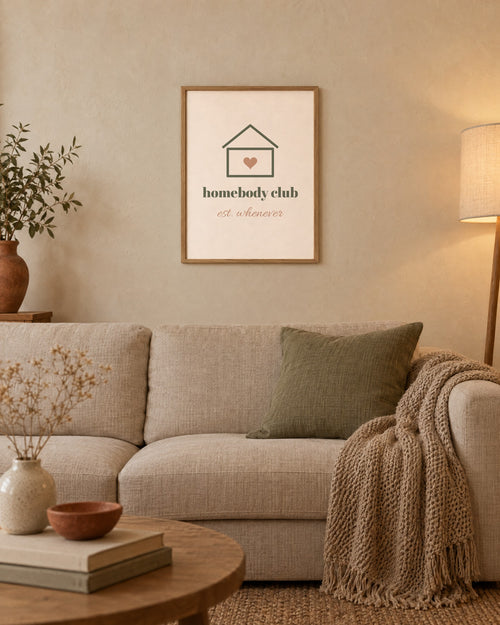 Homebody Club Print