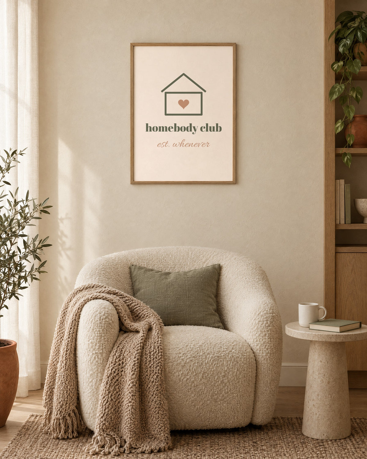 Homebody Club Print