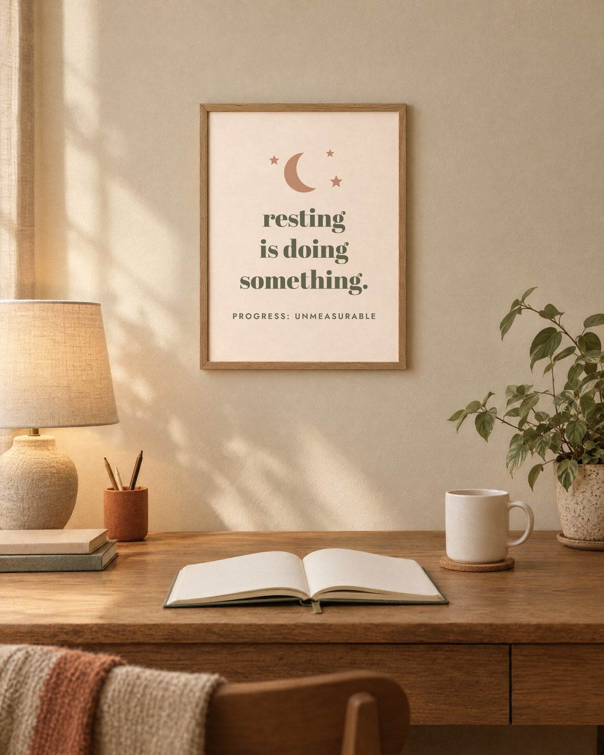 Resting Is Doing Something Print