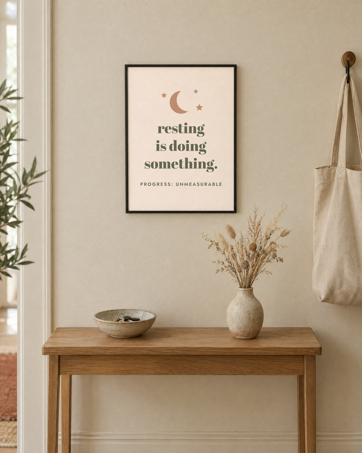 Resting Is Doing Something Print