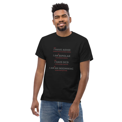 I Don't Have ADHD Unisex Cotton Classic Tee