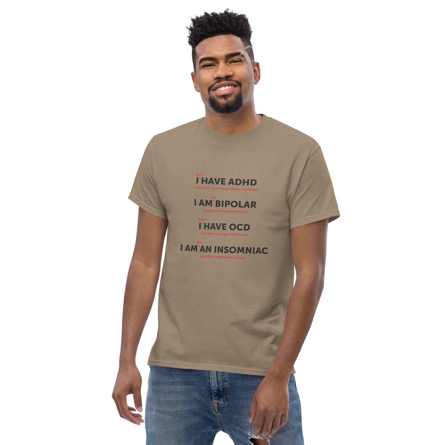 I Don't Have ADHD Unisex Cotton Classic Tee