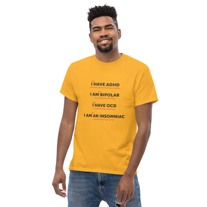 I Don't Have ADHD Unisex Cotton Classic Tee