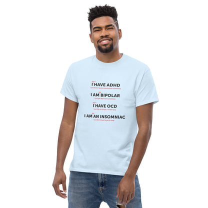 I Don't Have ADHD Unisex Cotton Classic Tee