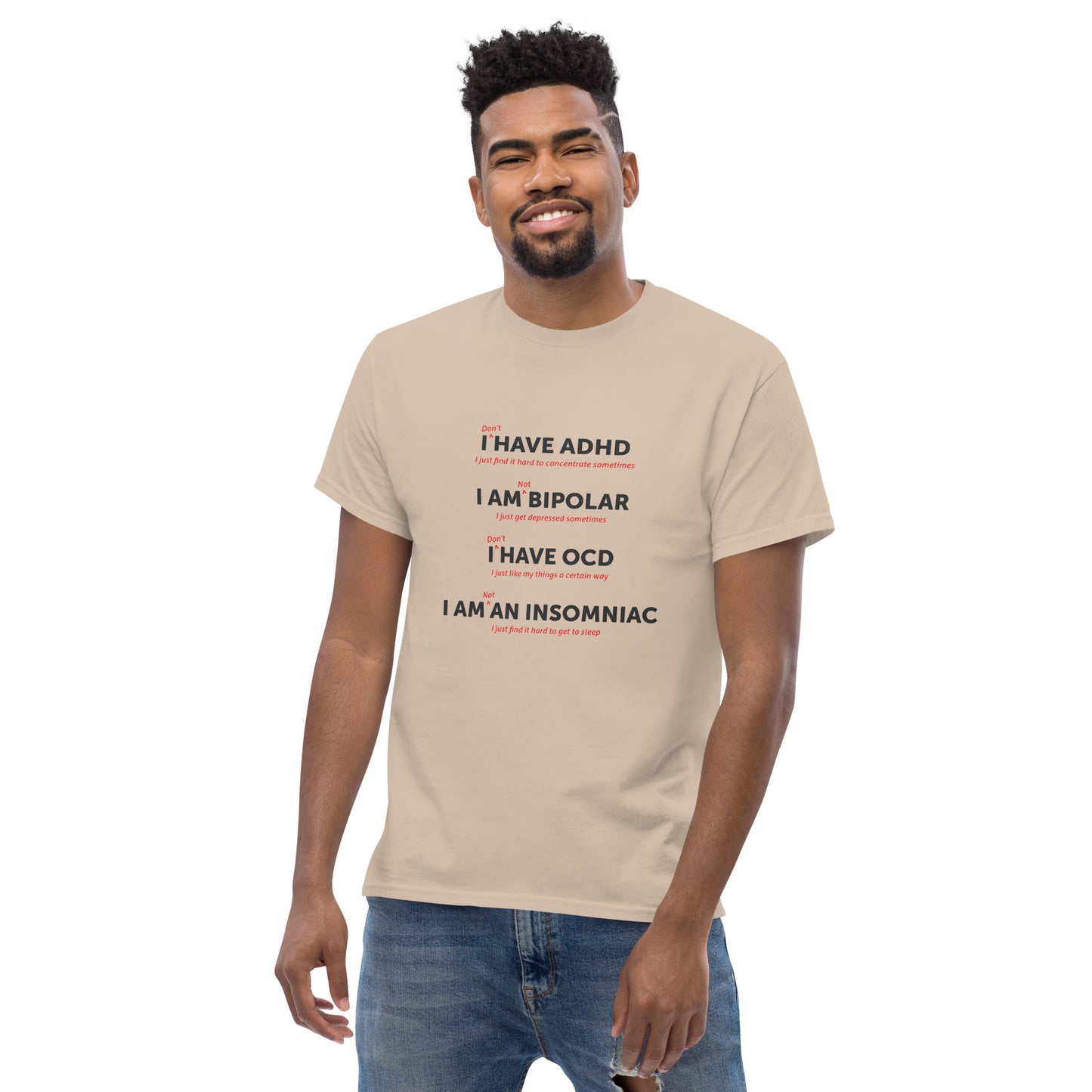 I Don't Have ADHD Unisex Cotton Classic Tee