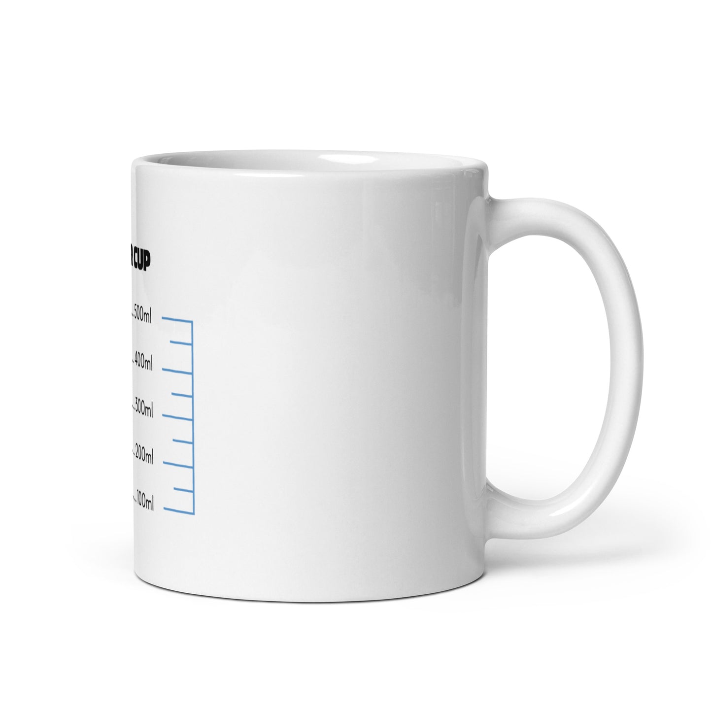 Fill Your Cup - White Glossy Mug