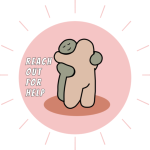 Reach Out For Help – Sticker