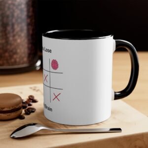 Tic Tac Toe Coffee Mug, 11oz